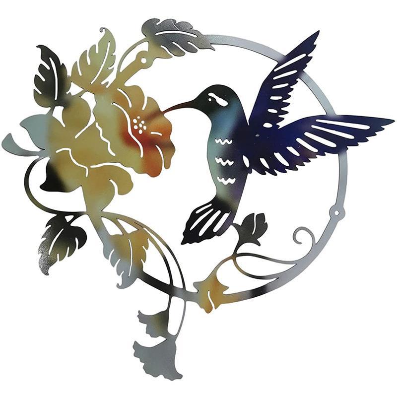 (🔥Last Day Promotion-SAVE 50% OFF)Metal Hummingbird Wall Decoration-BUY 2 GET 10% OFF & FREE SHIPPING