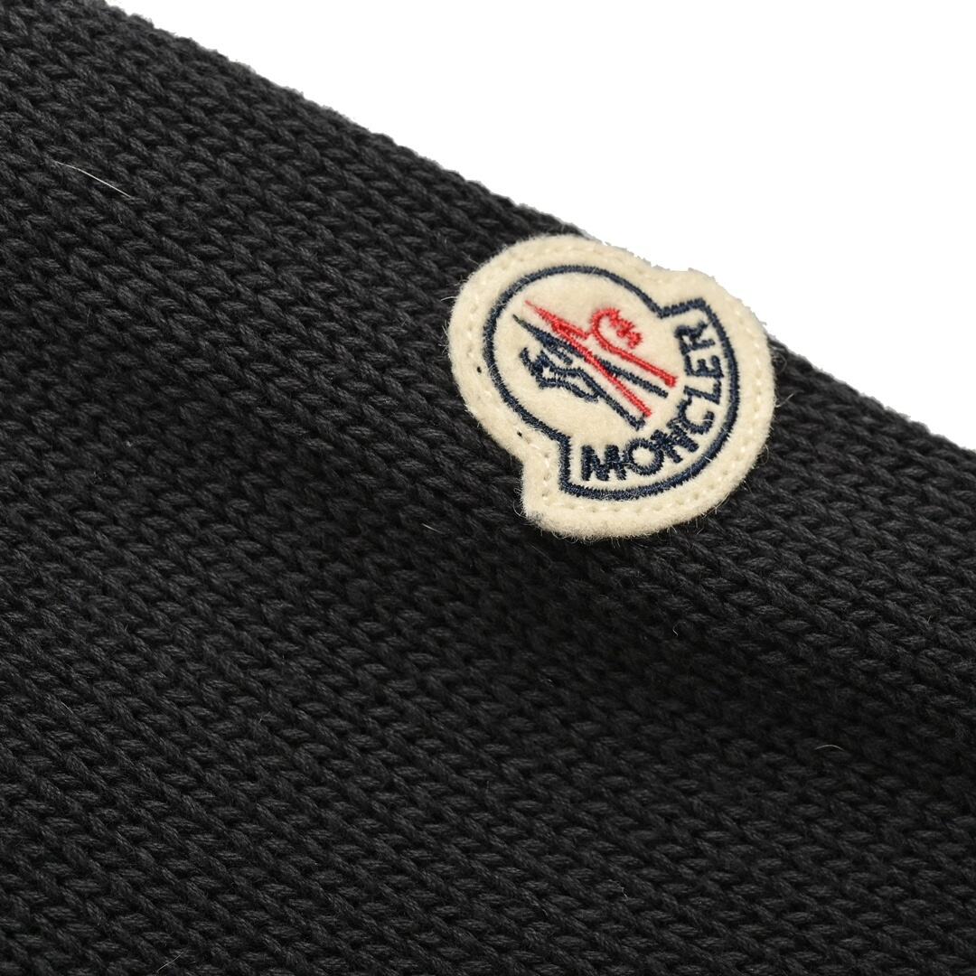 Moncler patchwork wool sleeves stand collar thin velvet down jacket