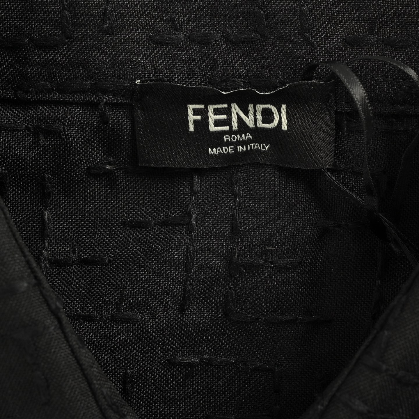 Fendi 25ss dark pattern full print FF suit short-sleeved shirt