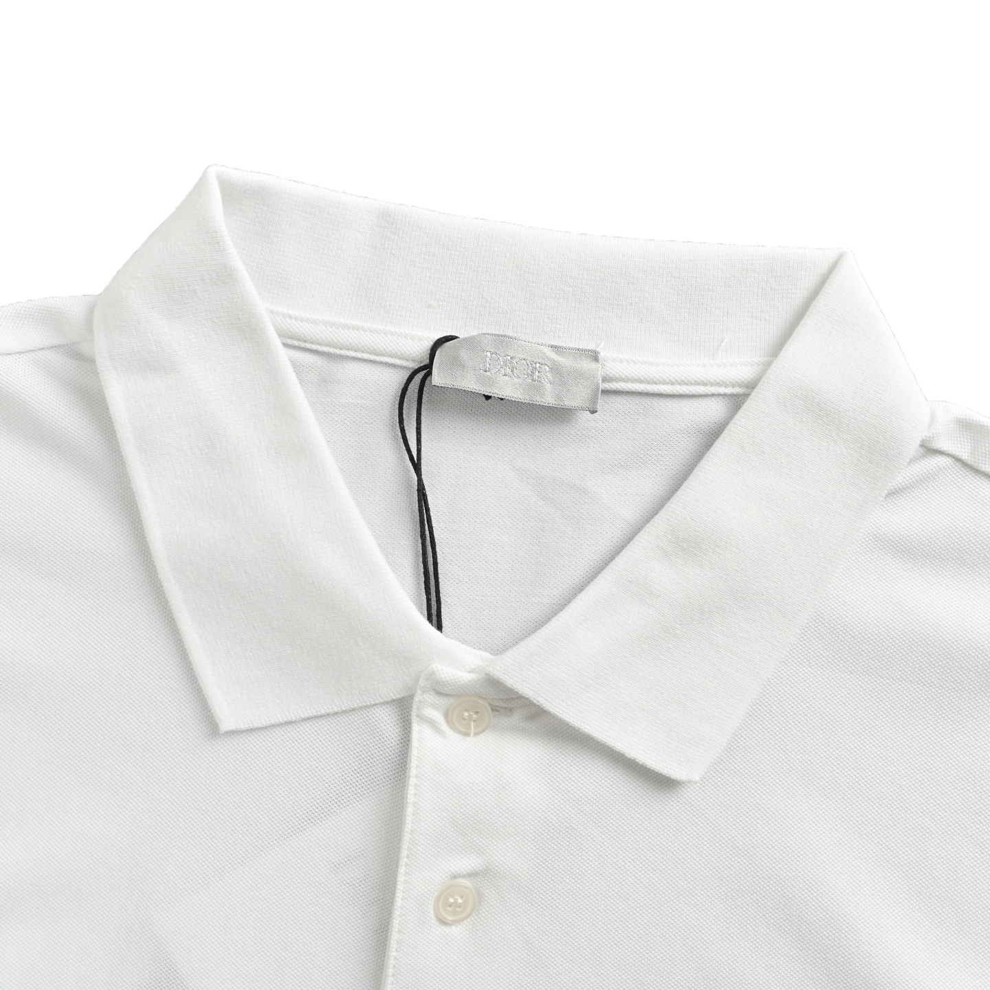 Dior 25ss blue cat embroidered Polo short sleeve