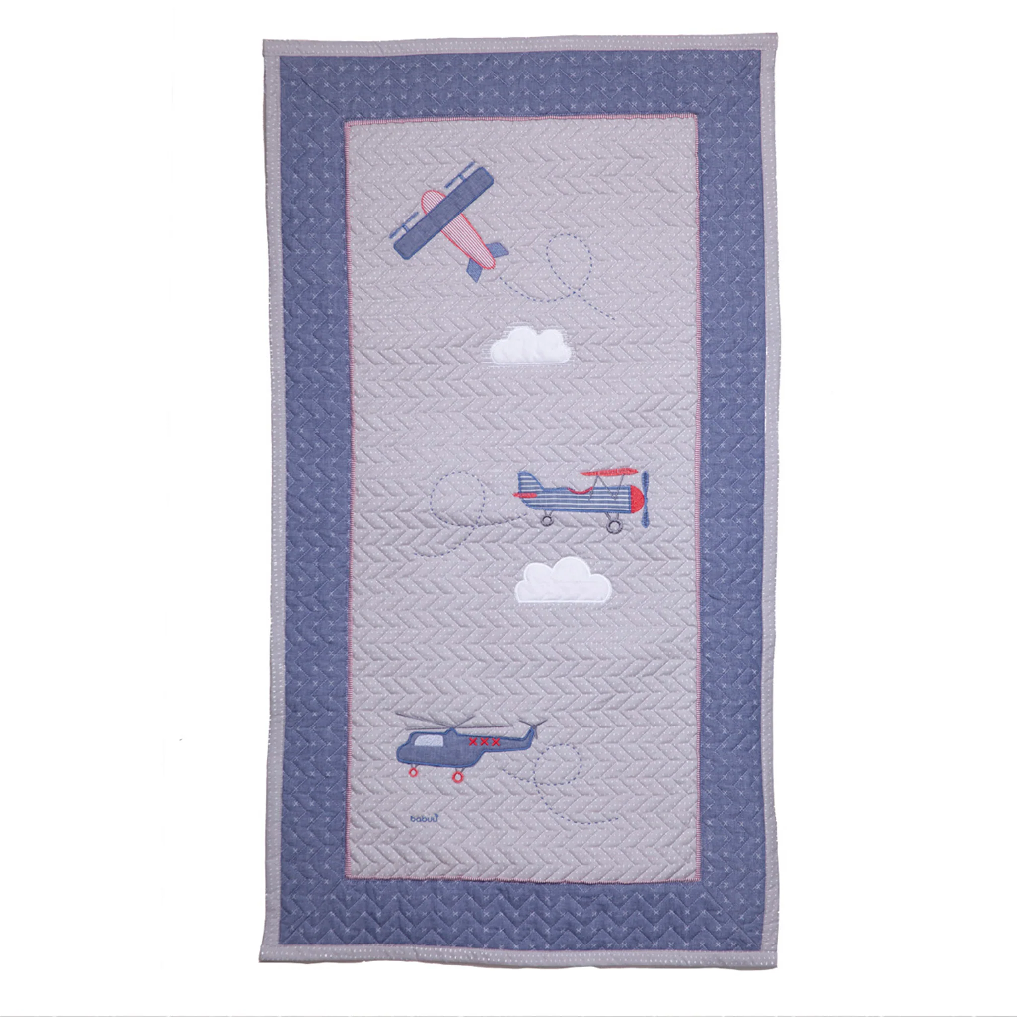 Juego de Cuna Avion Vintage