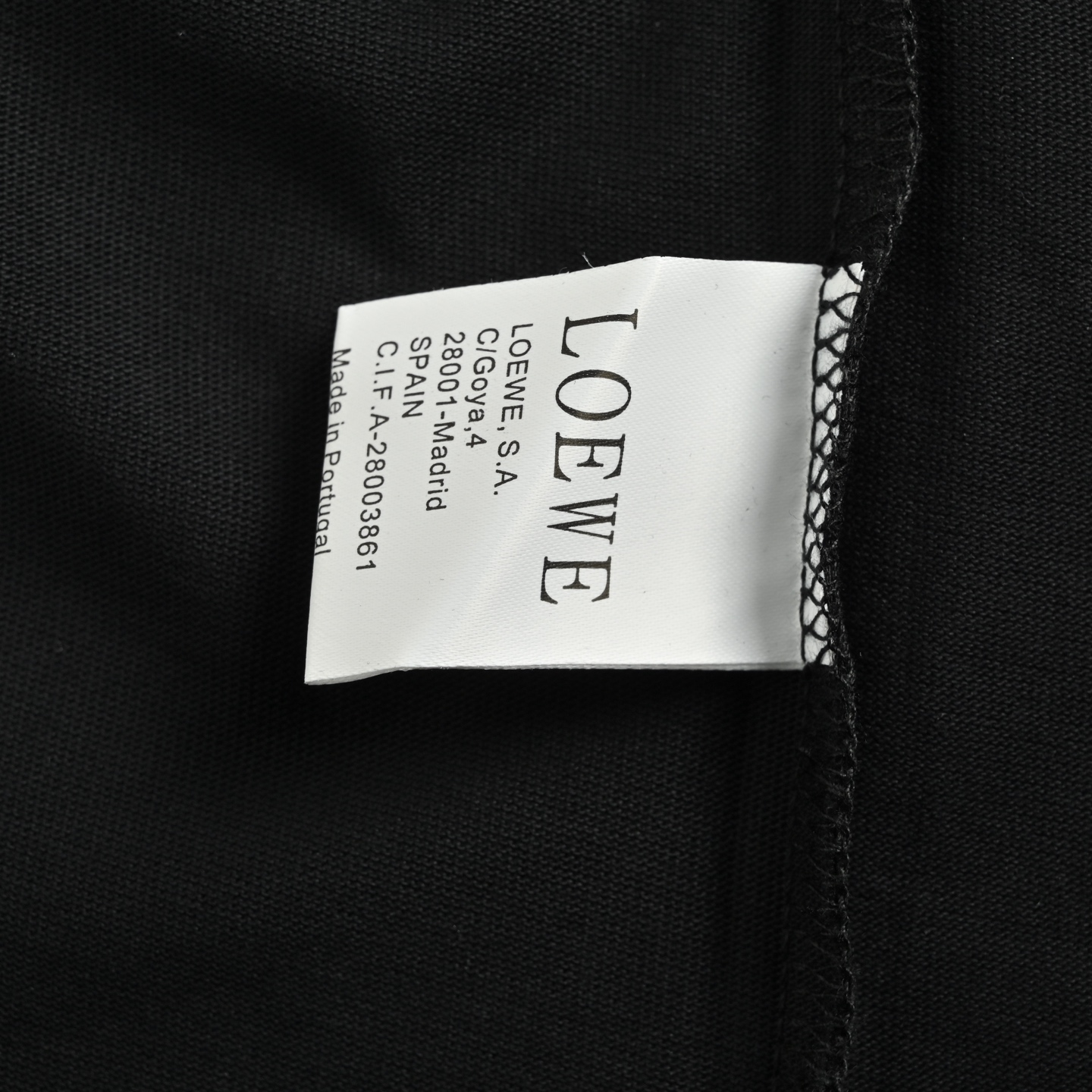 Loewe 25ss penguin embroidered short sleeve