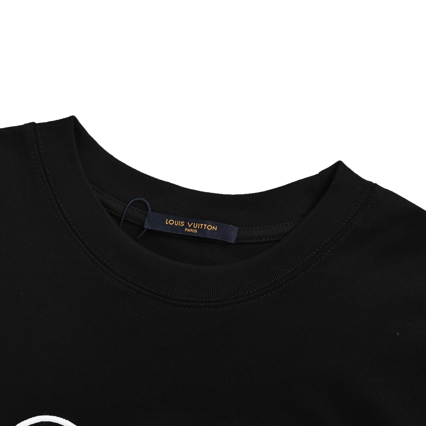 Louis Vuitton 25ss three-ring monogram embroidered short sleeves