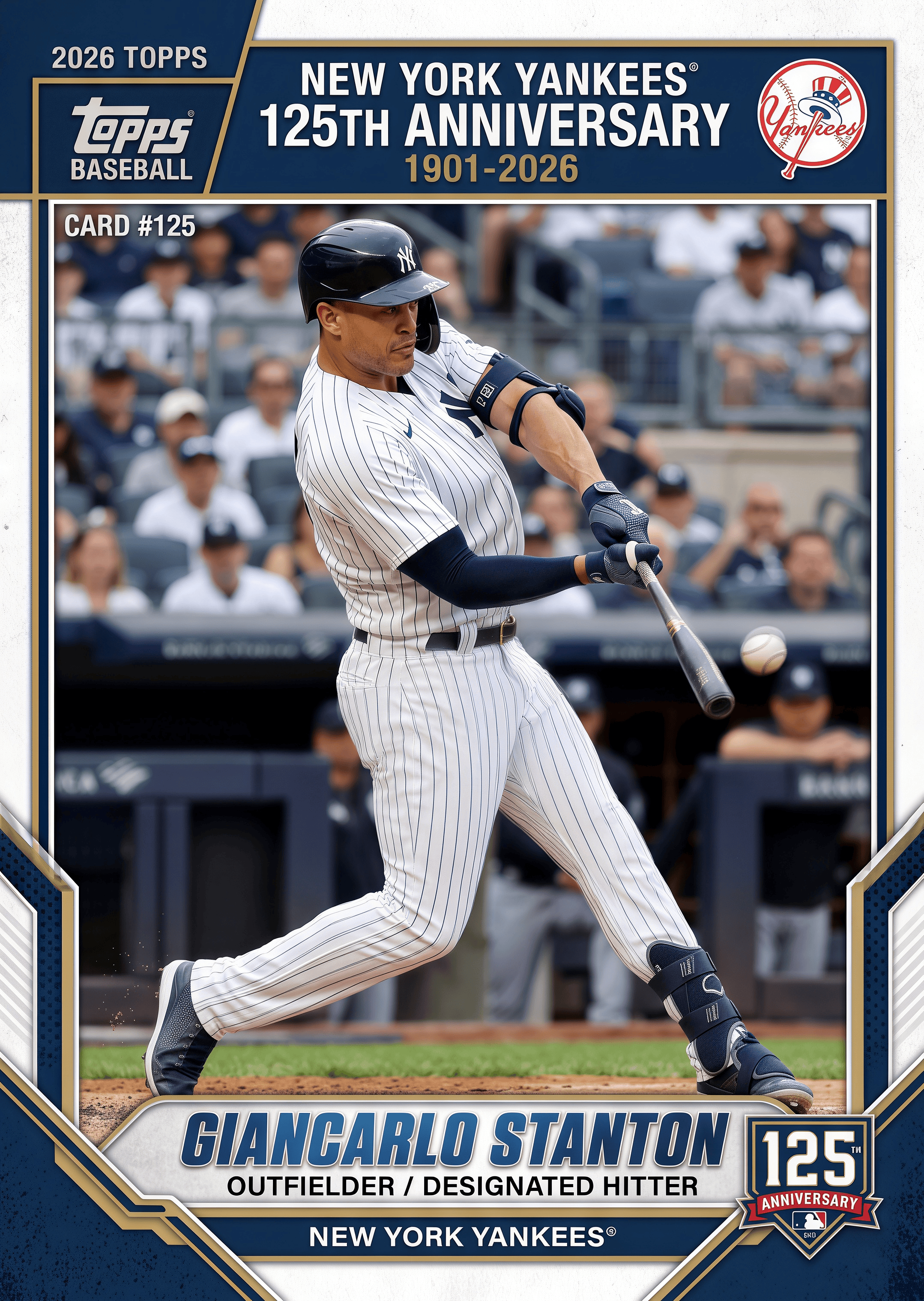 2026 New Y⚾️rk Yankees 125th Anniversary Trading Cards Hobby Box