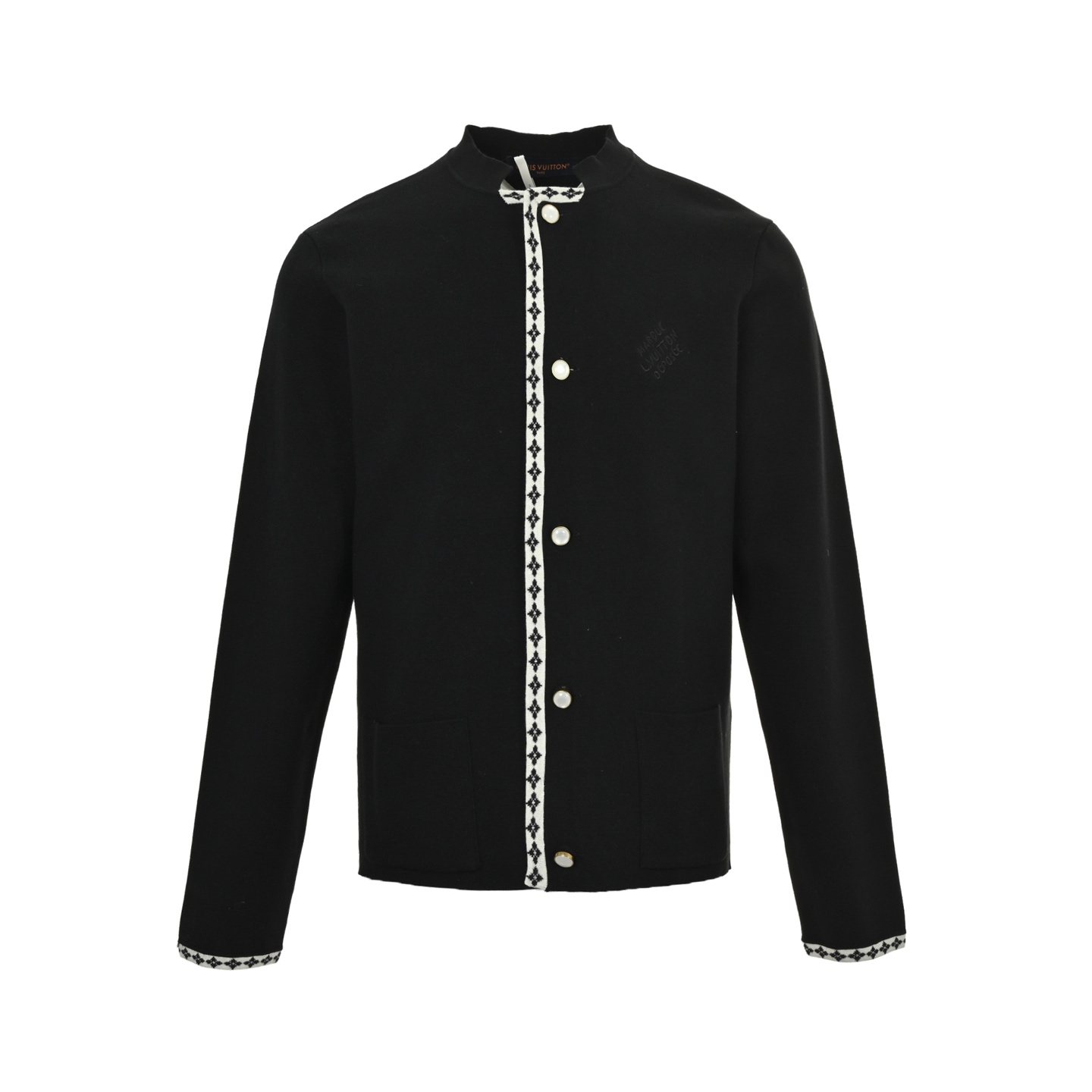 Louis Vuitton 25Fw diamond monogram placket jacket