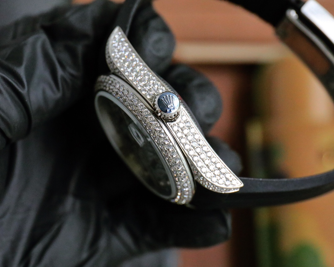 Rolex Datejust Full Diamonds Luxury Edition