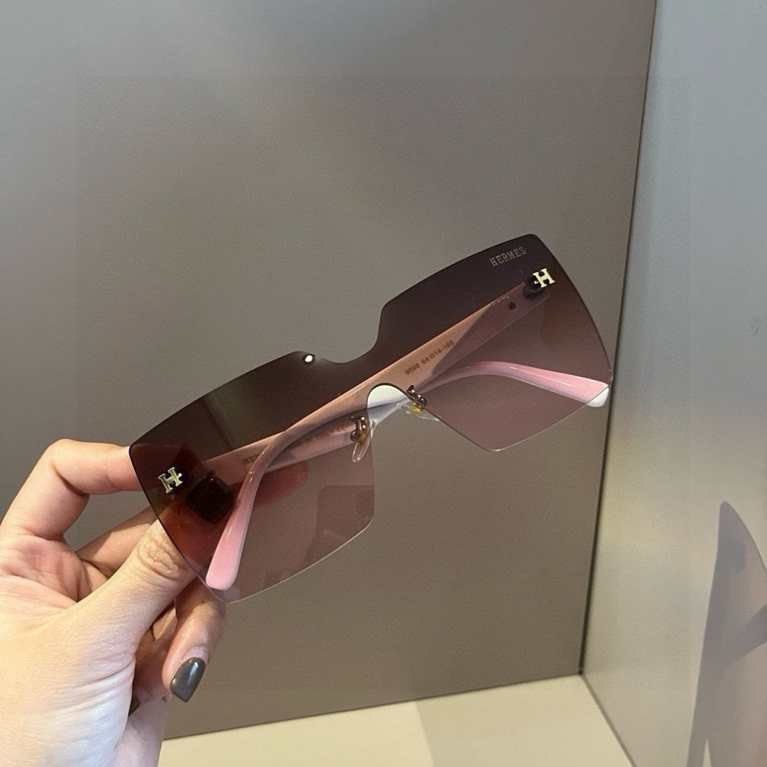Hermes rimless sunglasses