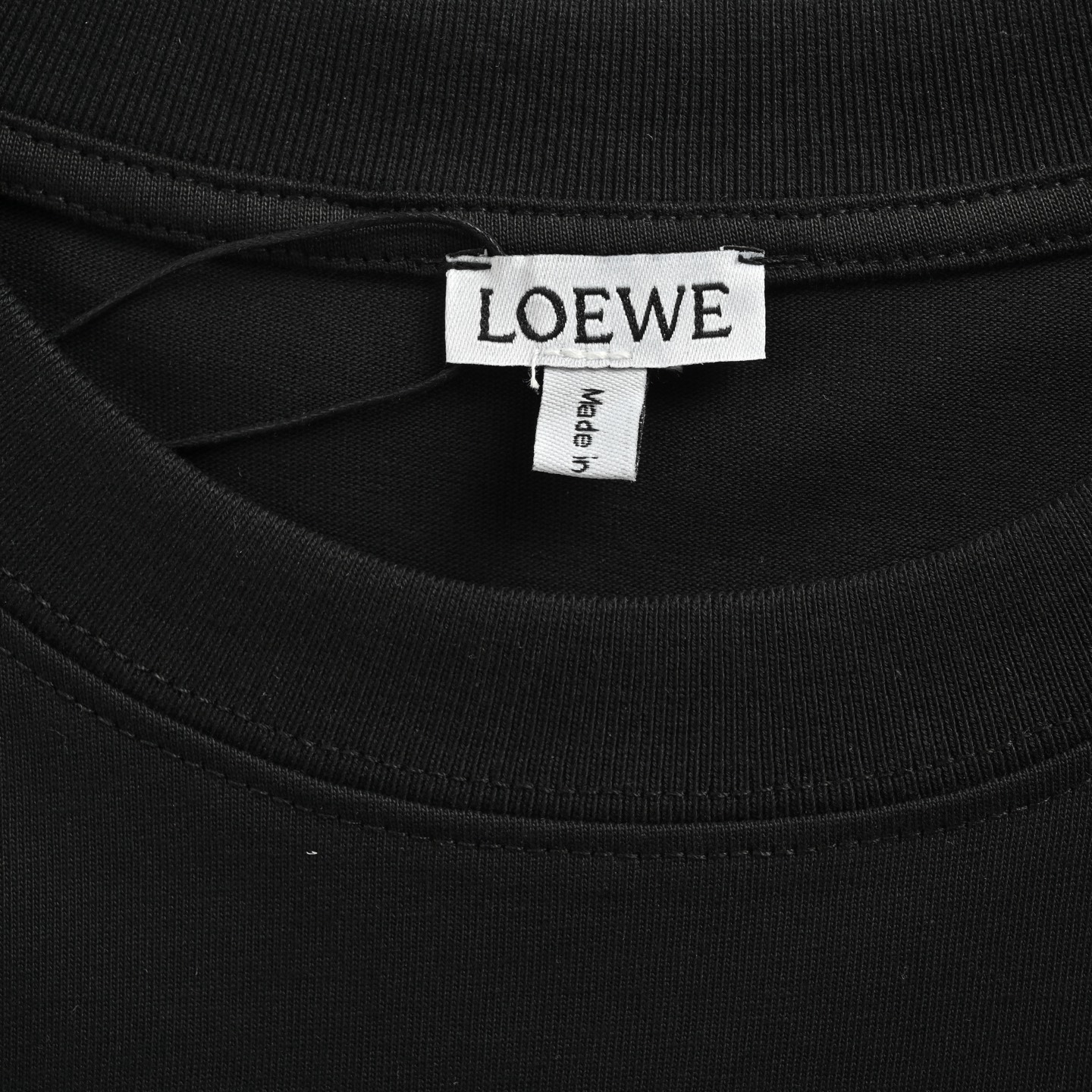 Loewe 25ss short-sleeved shirt with large logo print