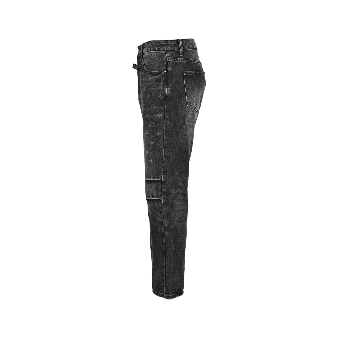 Louis Vuitton Back Pocket Western Denim Pants