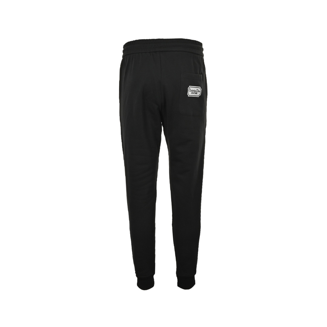 Dior 24Fw cotton trousers with CD and pocket logo embroidery