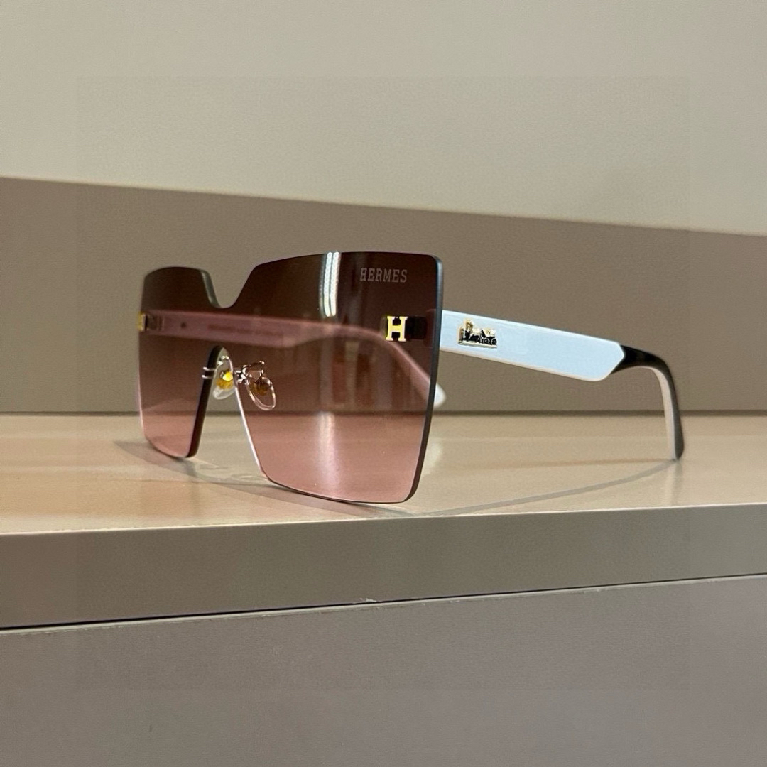 Hermes rimless sunglasses