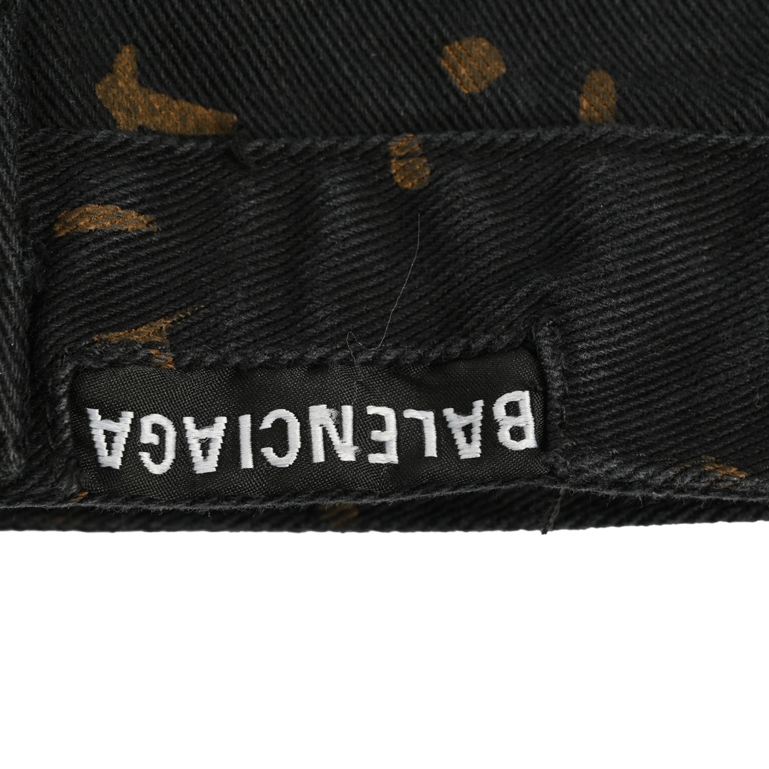 Balenciaga 24Fw color print all over jeans