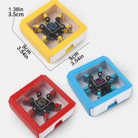 (🔥Hot Sale Now-SAVE 50% OFF)-DIY  Transformable Fingertip Anxiety Stress Relief Toy