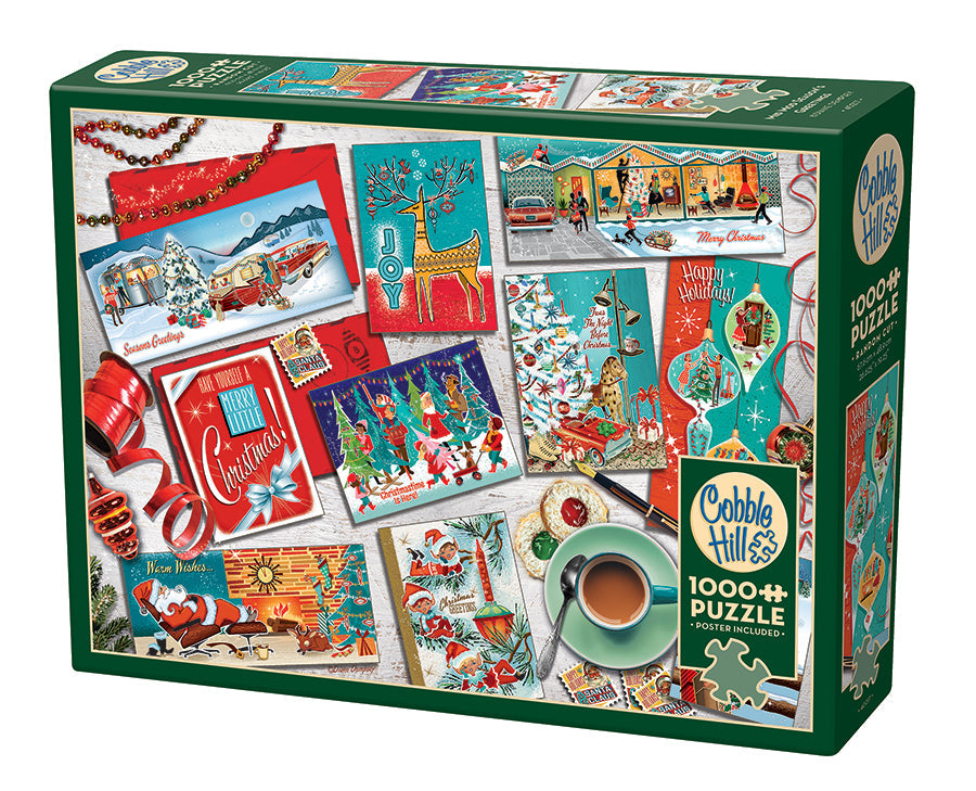 Mid Mod Season's Greetings | 1000 Piece