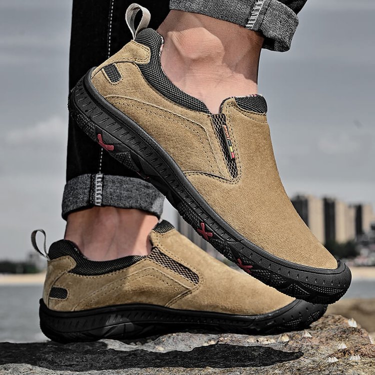 Men's Suede Slip-on Outdoor Shoes
