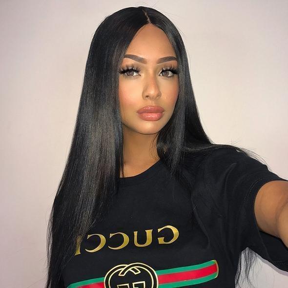 Luna N17 Smooth Extra Long Straight Hair Wig for Women