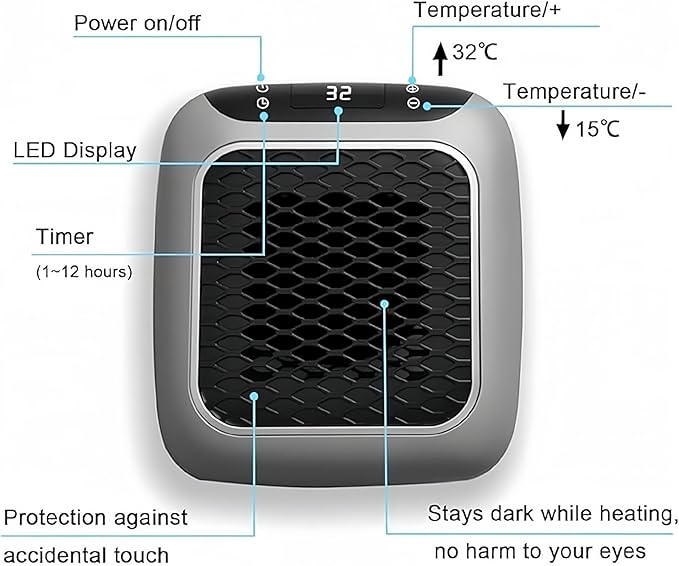 🌡️🌡️Portable Fan Heaters 800W