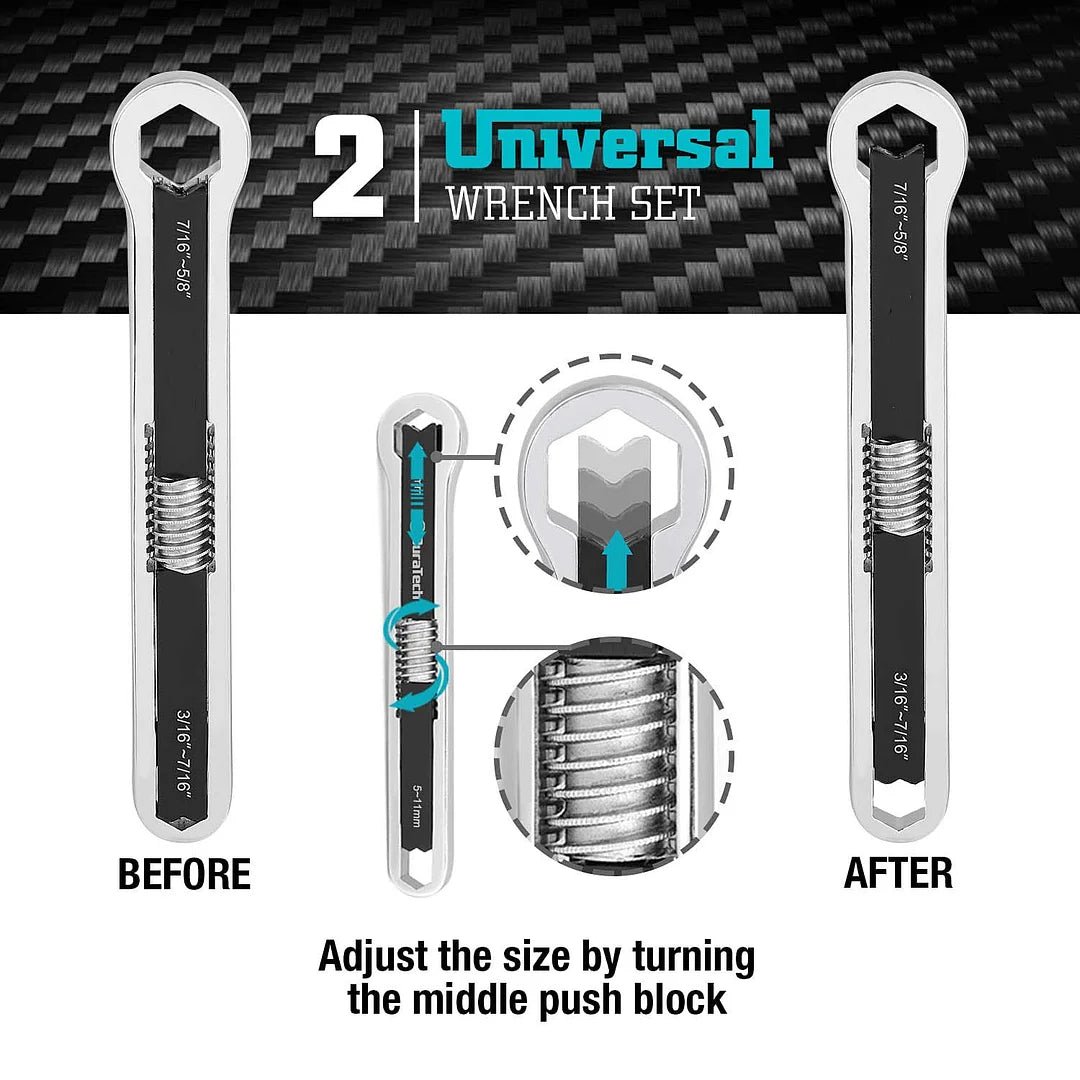 🔥FREE SHIPPING🔥Last Day Sale-48% OFF🎁Adjustable Wrench Universal Wrench Set