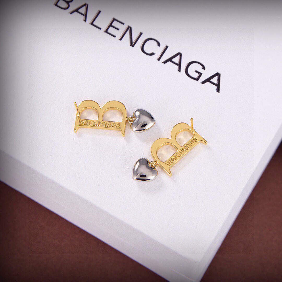 Balenciaga BB earrings