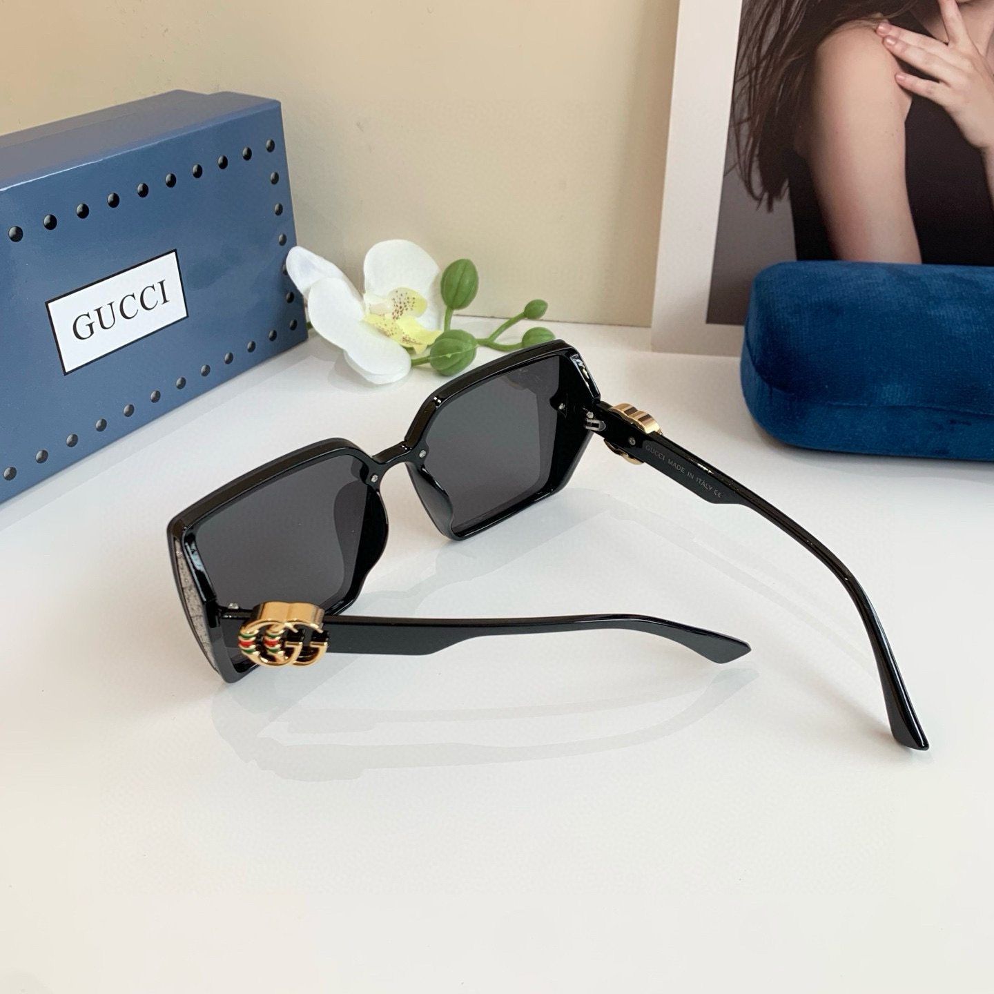 Gucci Square Frame Sunglasses