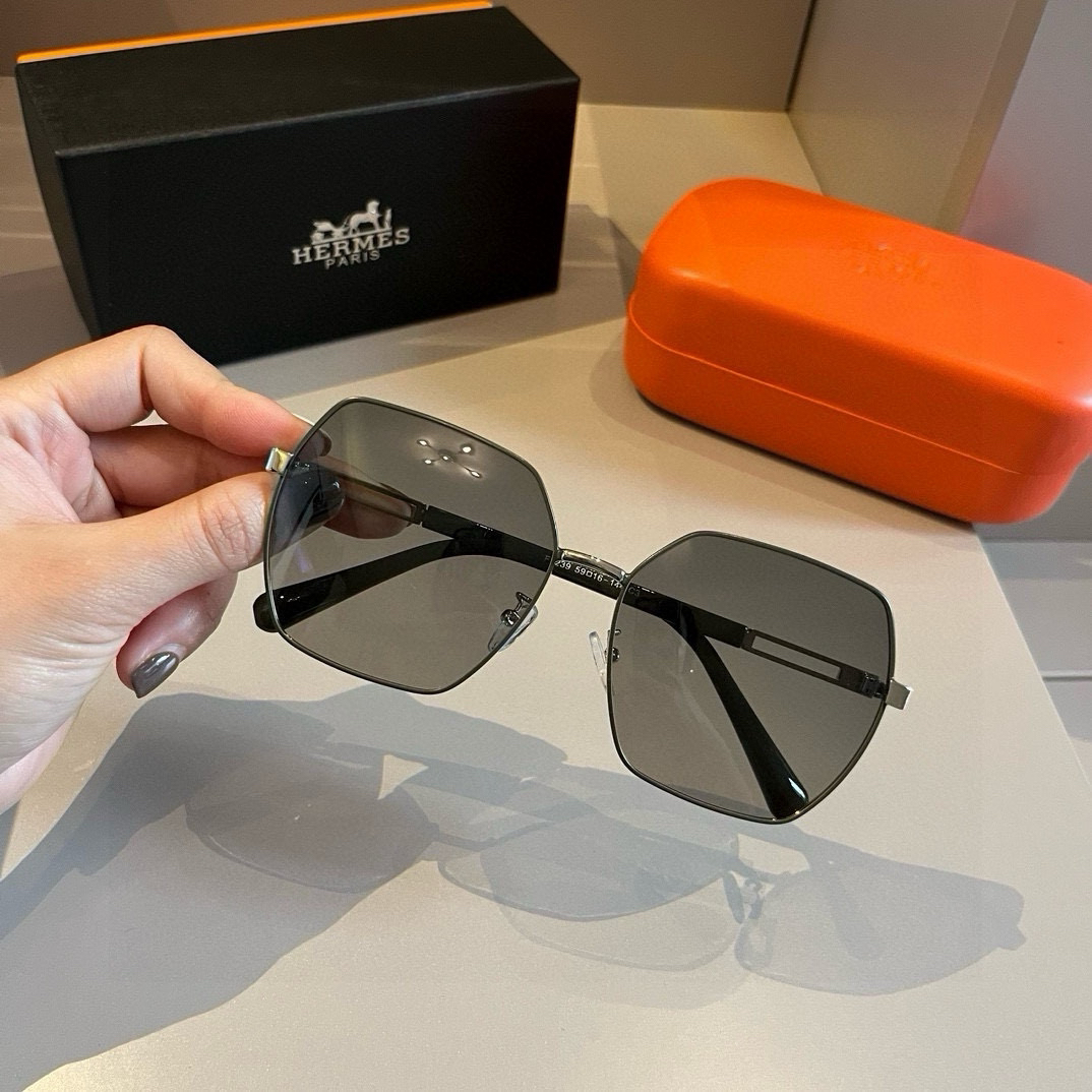 Hermes Square Frame Sunglasses