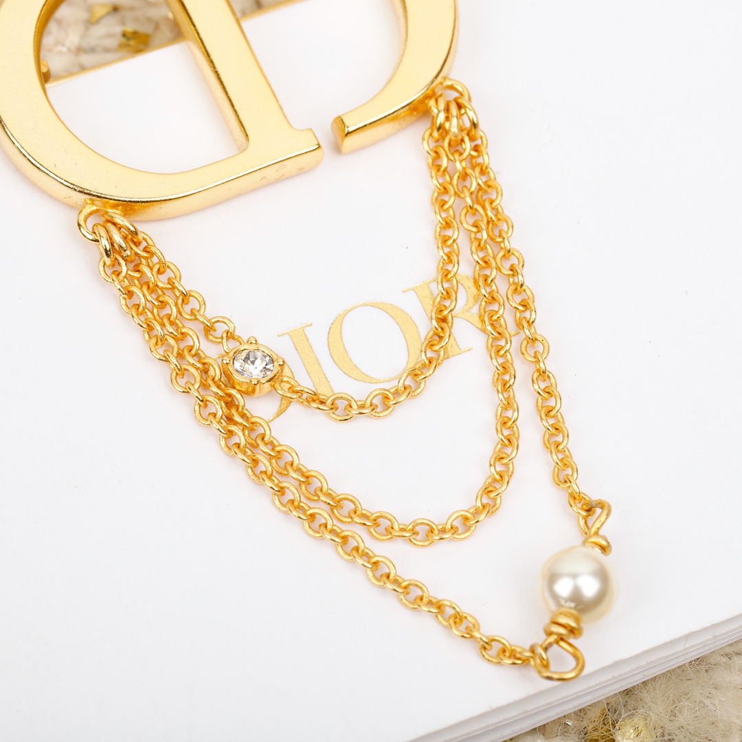 Dior Tassel Brooch