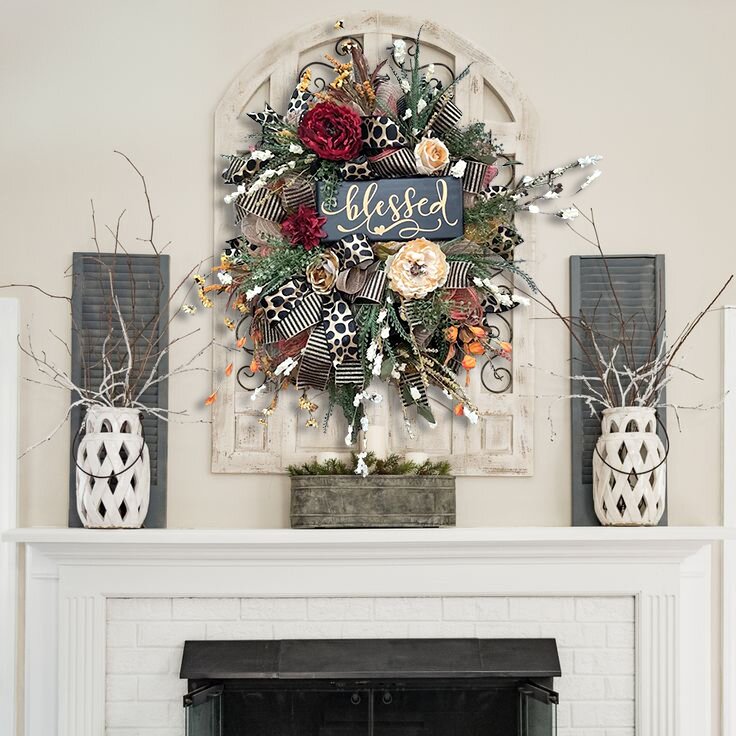 Autumn Sale🎃Fall Cheetah Wreath-Year Round Wreath (48% Discount)
