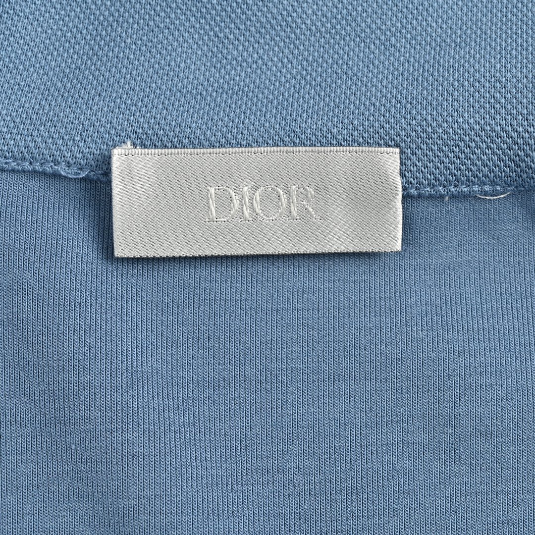 Dior 24ss arm embroidered lettering contrast color jacket