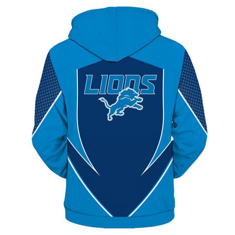 LIONS 3D HOODIE DB