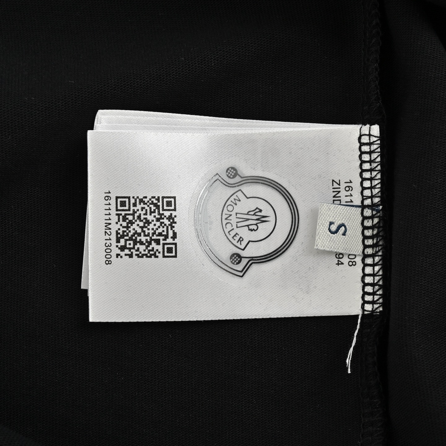 Moncler 25ss overlapping logo print short sleeves