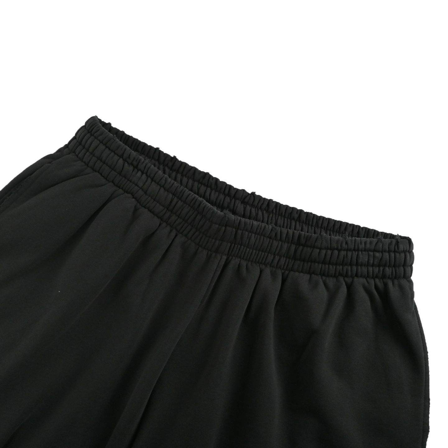 Balenciaga rhinestone logo shorts