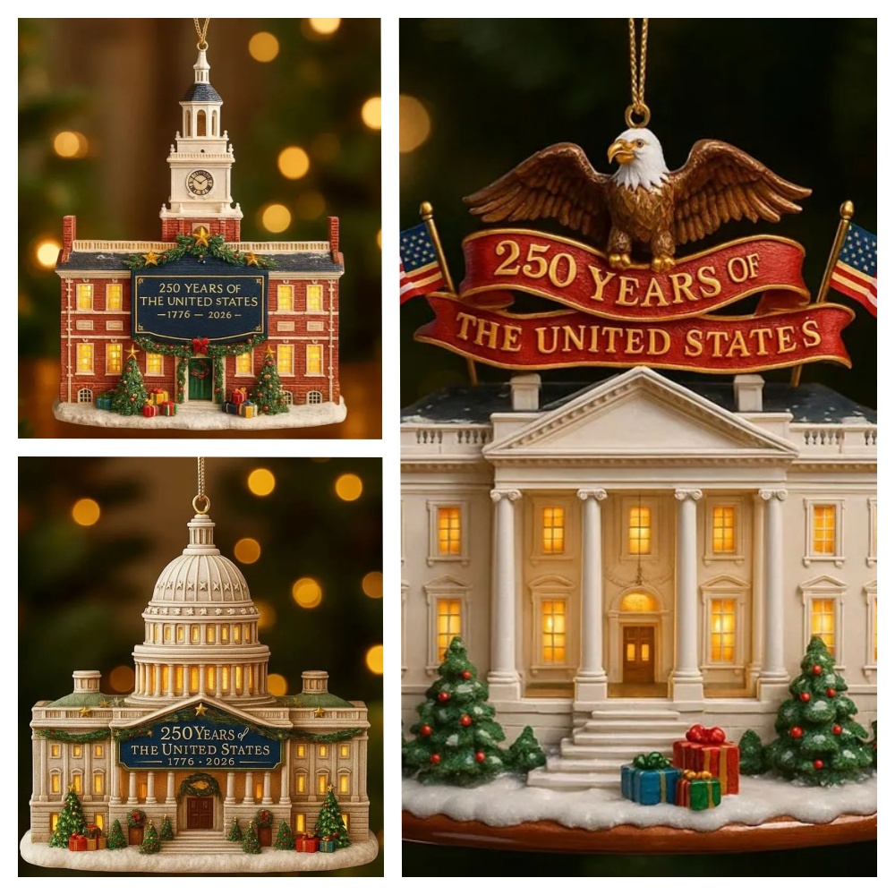 🔥LAST DAY 50% OFF🔥US 250th Anniversary Ornament