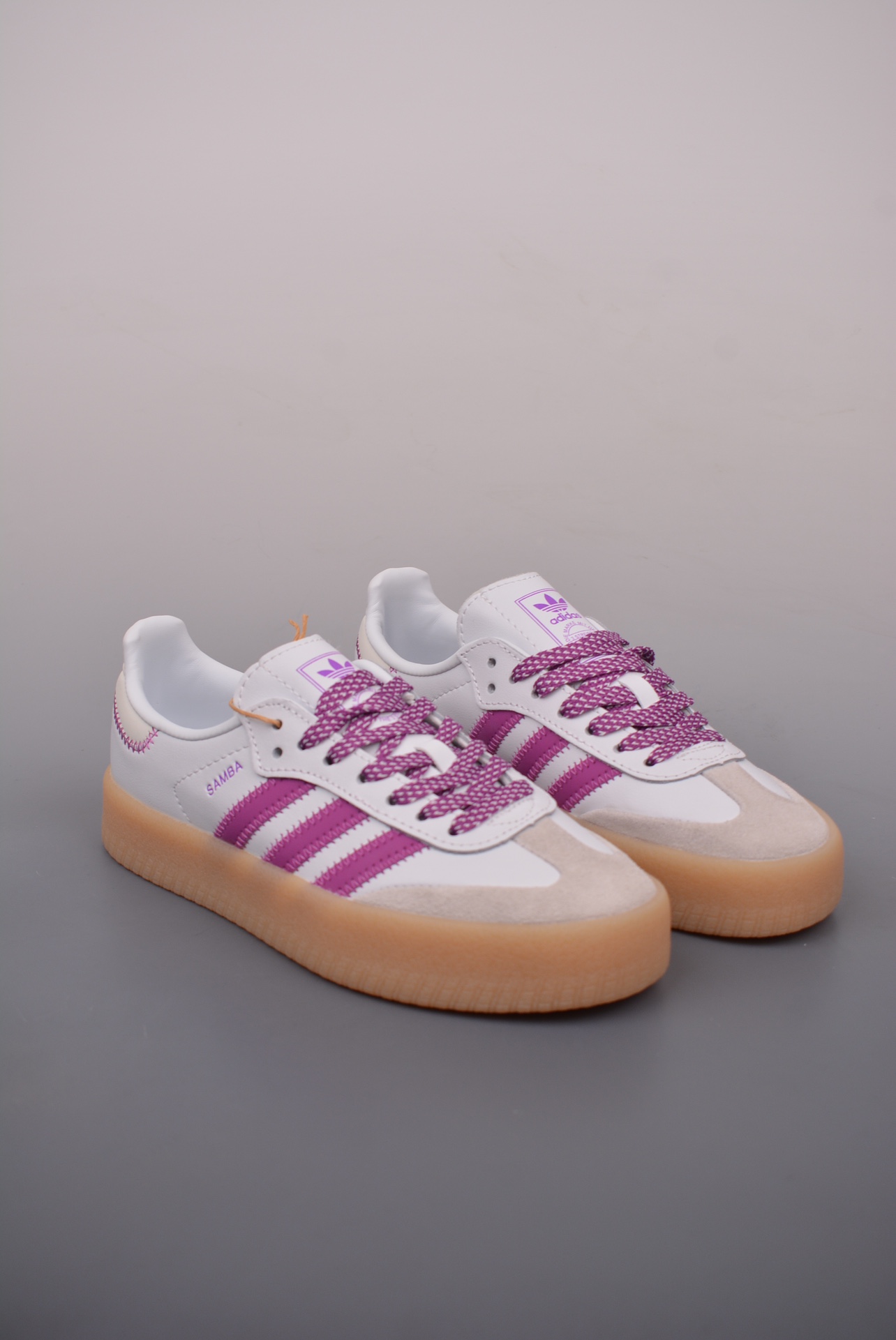 Adidas Originals Sambae White Purple IE9106