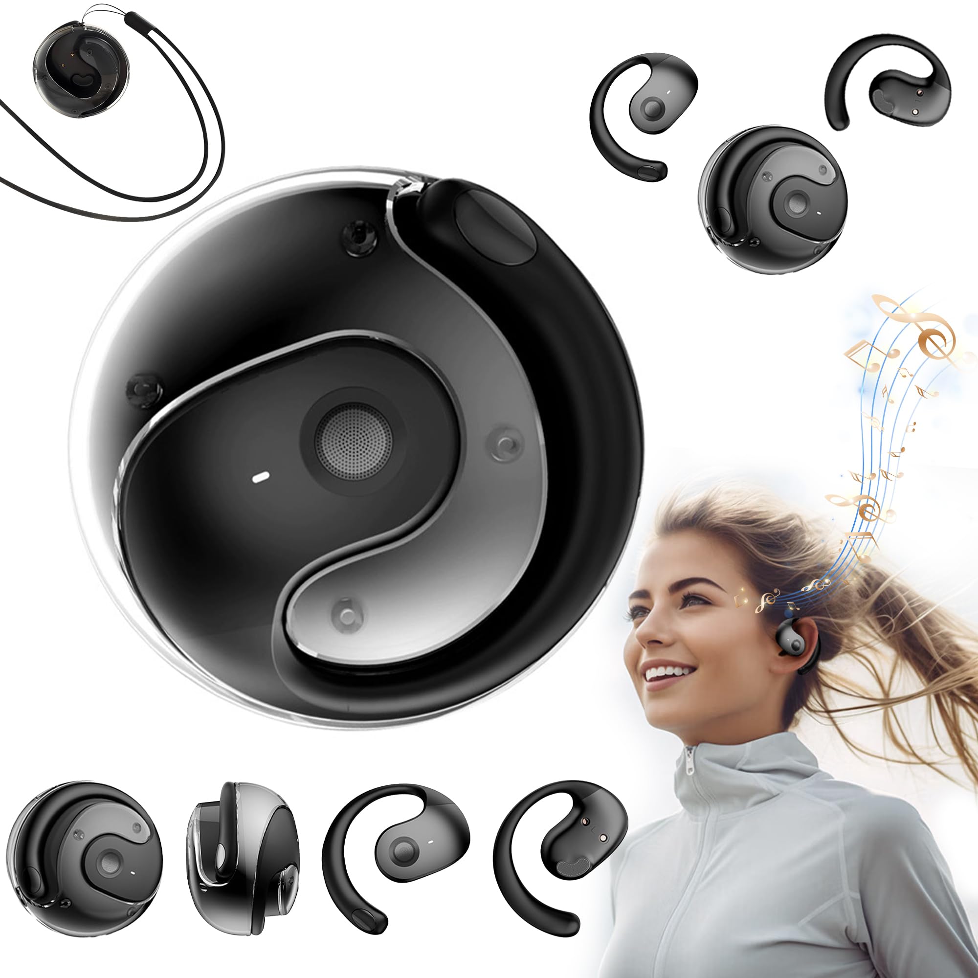 HOT SALE🔥Wireless Earbuds Bluetooth Headphones Stereo Noise Reduction BT 5.4 Earphones - BUY 2 FREE SHIPPING