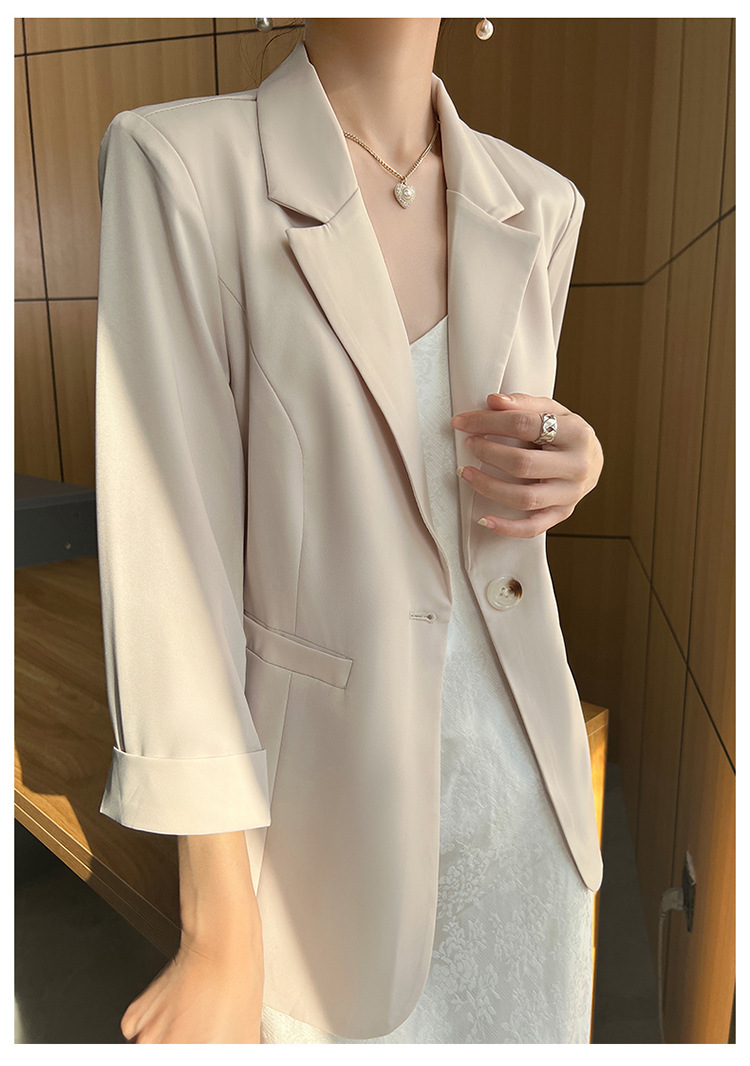 Small suit jacket for ladies Temperament self-cultivation age