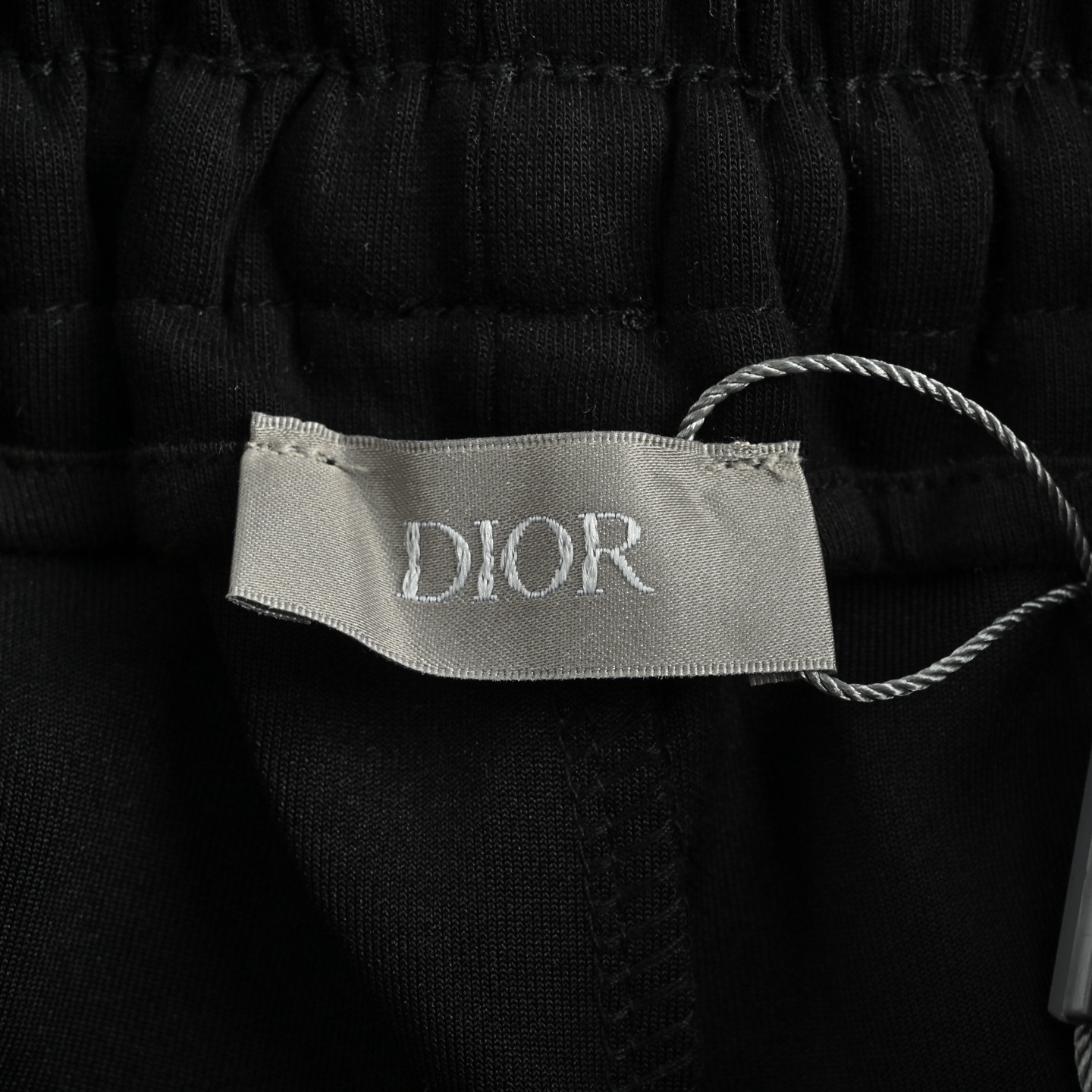 Dior 25ss shorts with contrasting side panels and embossed logo