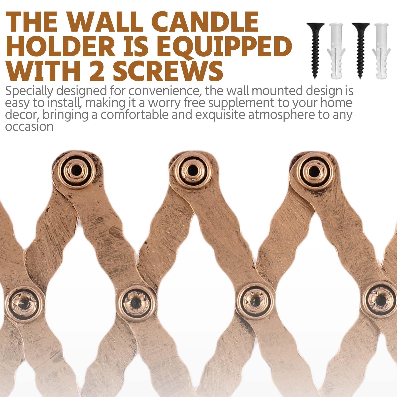 🔥ON SALE🔥Vintage Expanding Taper Candle Holder