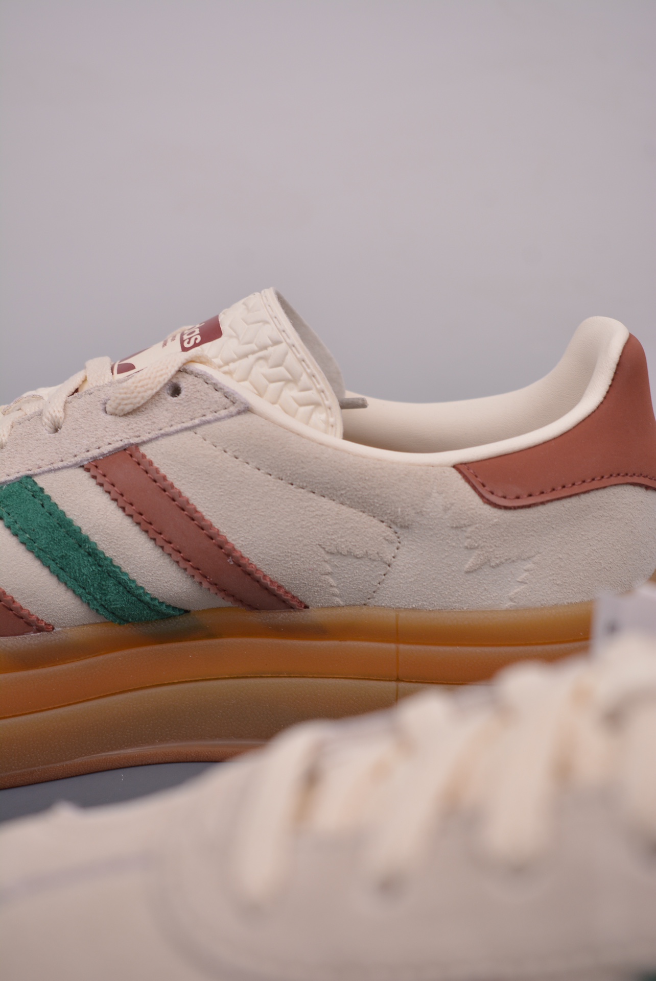 Adidas Originals Gazelle Bold Khaki Dark Brown  IG3685
