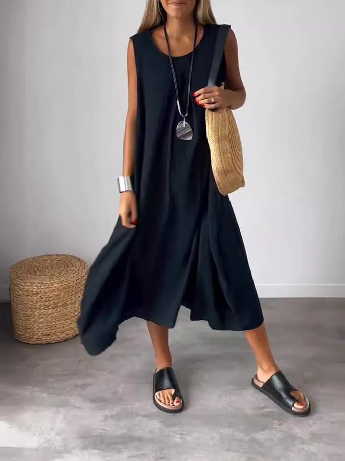 Printed Slip Dress