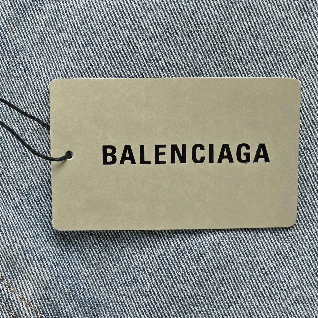 Balenciaga Ice Blue Bootcut Jeans