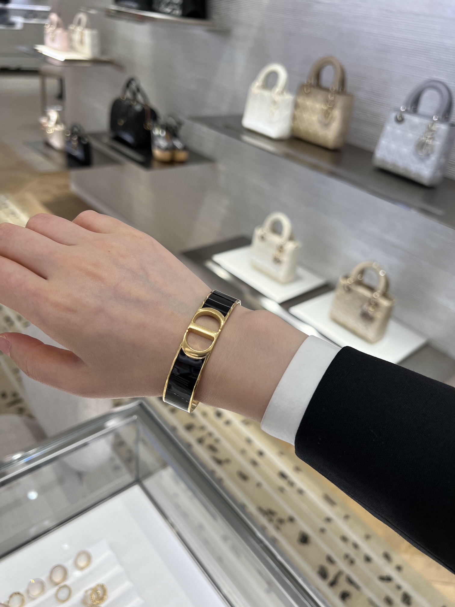 Dior Letter Open Bracelet