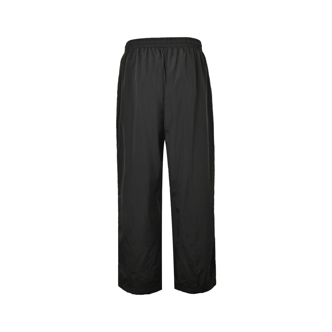Balenciaga 24Fw double ring letter embroidered sports trousers
