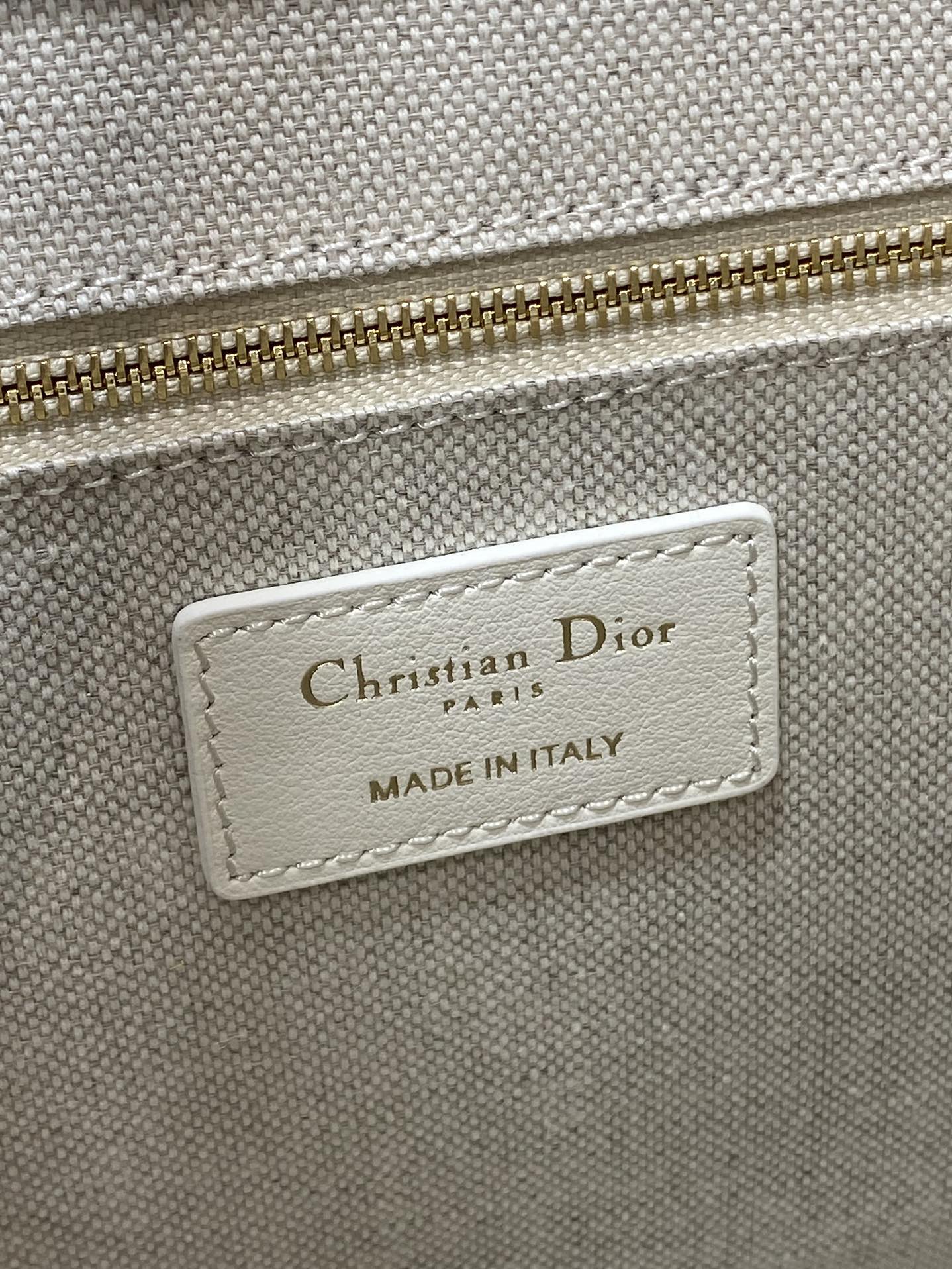 Dior tote shopping bag