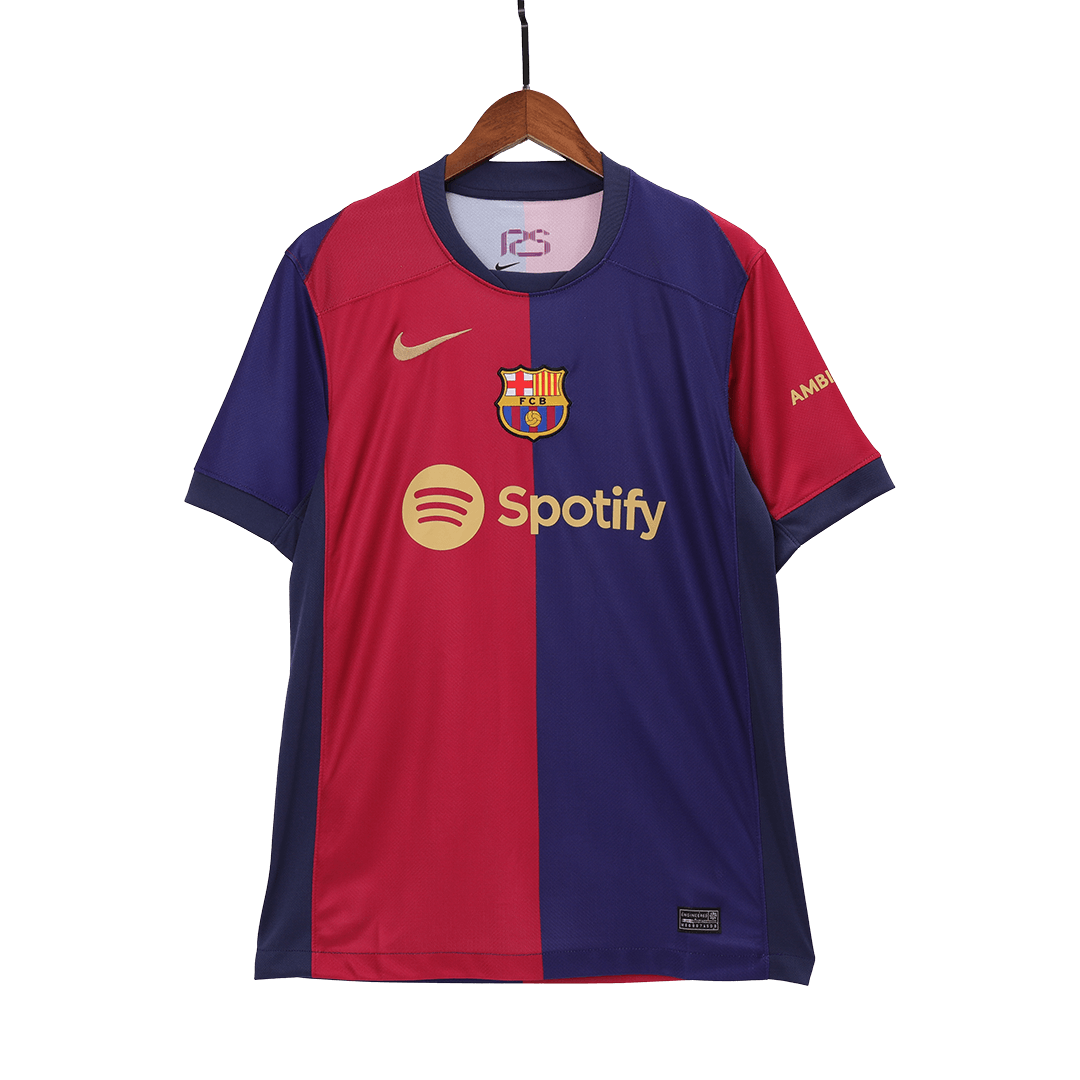 Barcelona football jersey set (Shirt+Shorts) 2024/25