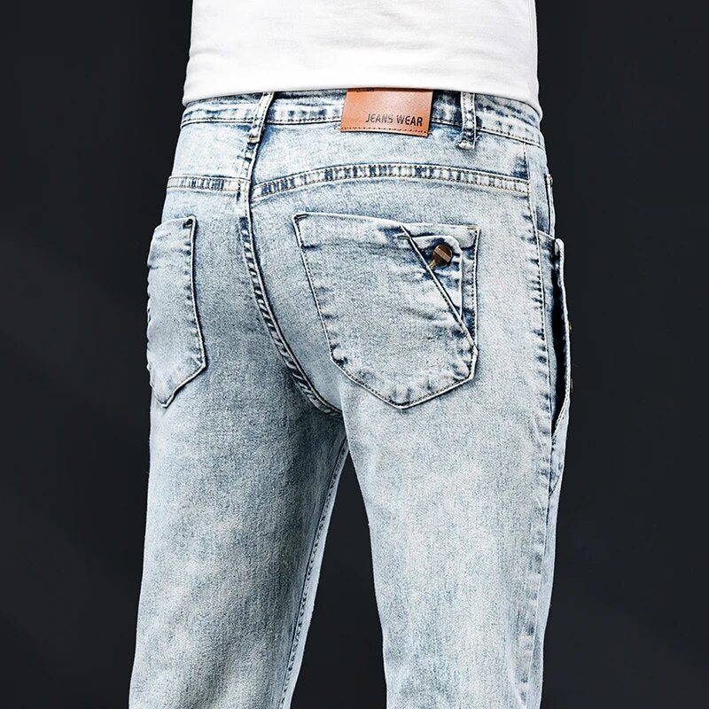 New Men's Slim Fit Denim Jeans