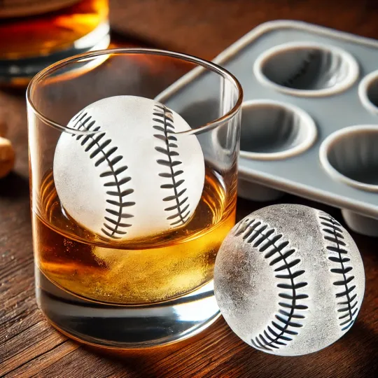 Baseball Ice Mold