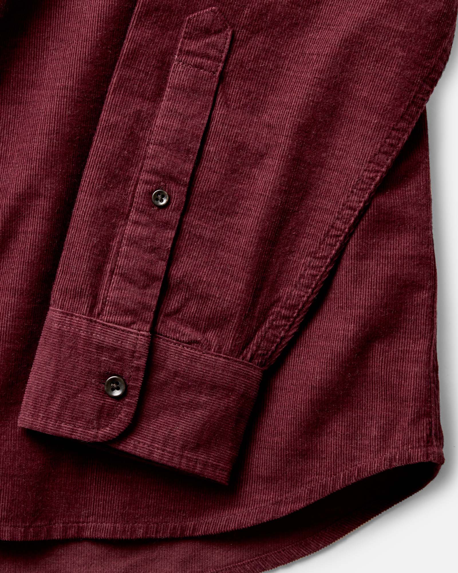 The Jack in Heather Burgundy Pincord