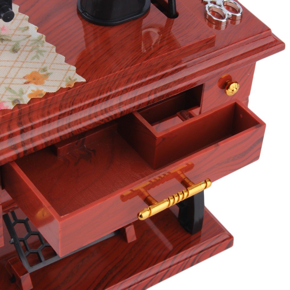 🔥Mother's Day Early Sale-[SAVE 50% OFF]--Wood Sewing Machine Music Box-BUY 2 GET 10% OFF & FREE SHIPPING NOW