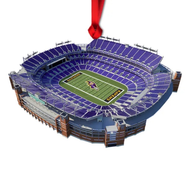 American Football Stadium Ornament