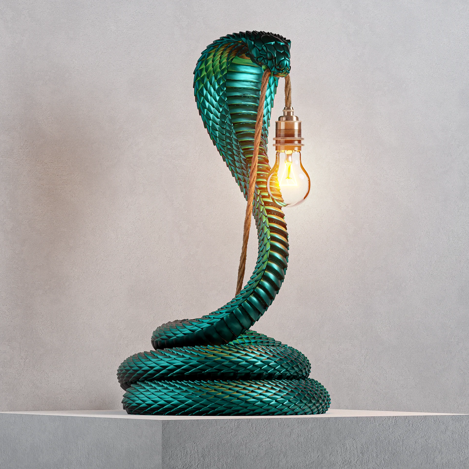 🔥ON SALE 49% OFF🔥Cobra Sculpture Lamp
